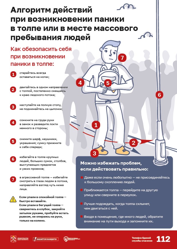 паника в толпе